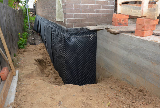 Happy homeowners after waterproofing job in Nazareth